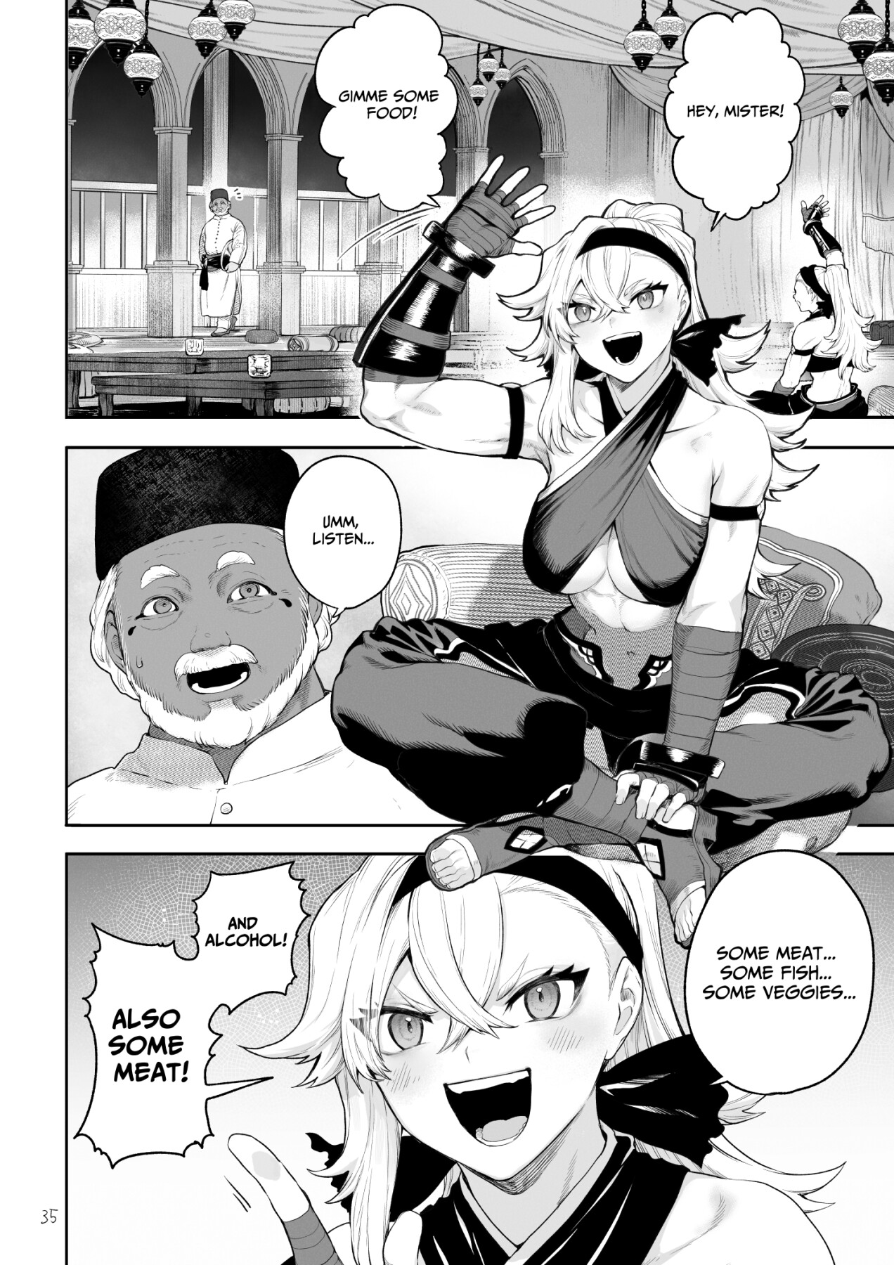 Hentai Manga Comic-Valkyrie and the War! ~Female Fighter Edition~-Read-35